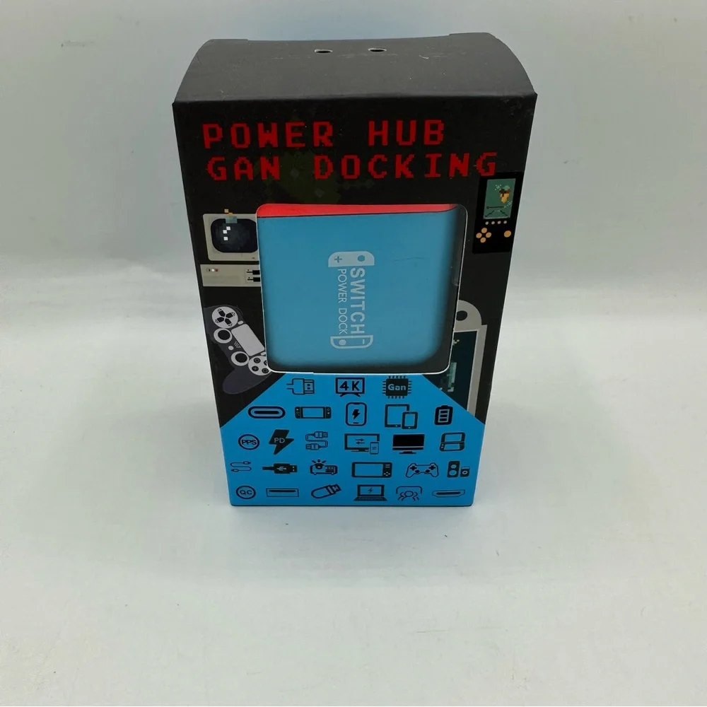 Portable Dock Charger Adapter Switch Accessory PD 36W USB C 4K 60Hz HDMI